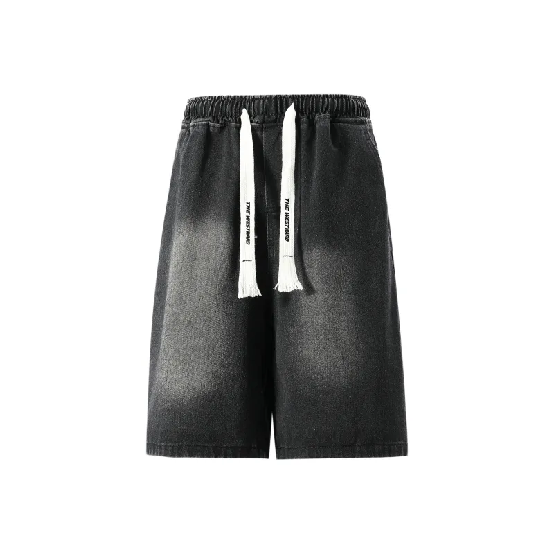 Journey To The West Denim Shorts Unisex-4