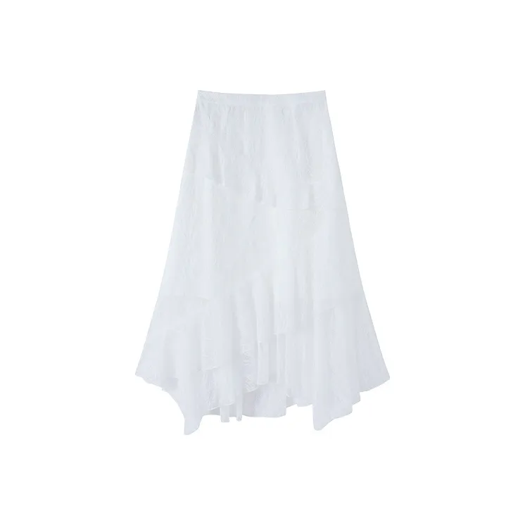 XIANGYING Casual Long Skirt Women's-0