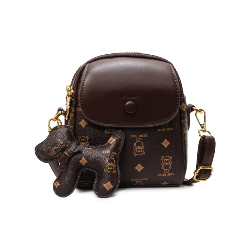 TOUTSEUL YOLO PU Crossbody Bag, Shoulder Bag Women's White/Pink/Coffee/Brown-11