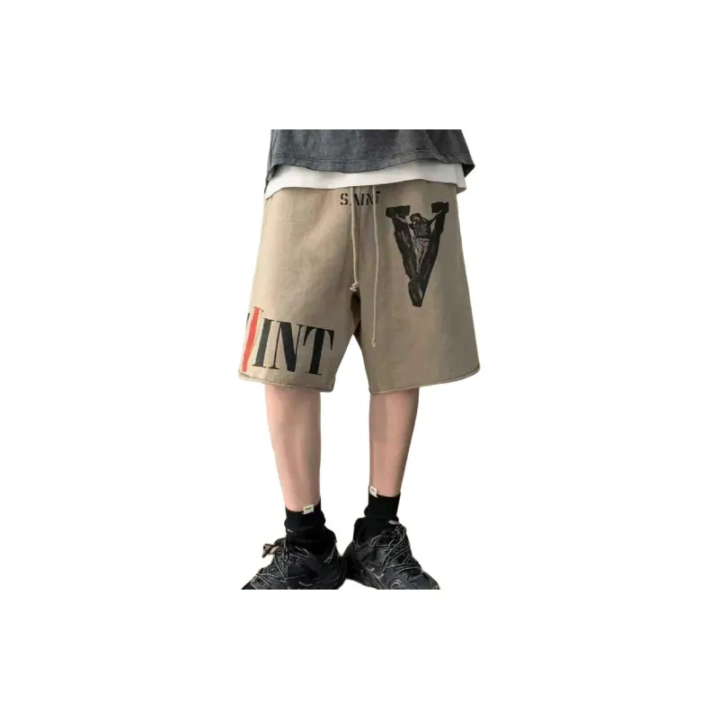 ZMHT Casual Shorts Unisex Khaki-0