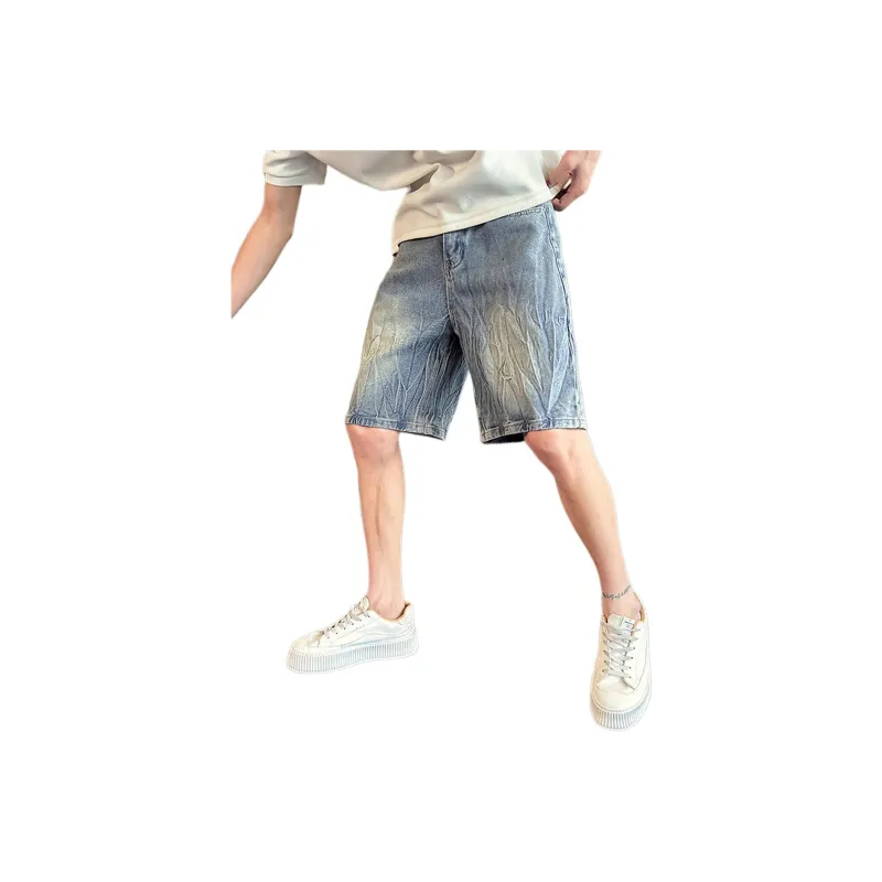 City Hipster Denim Shorts Unisex-0