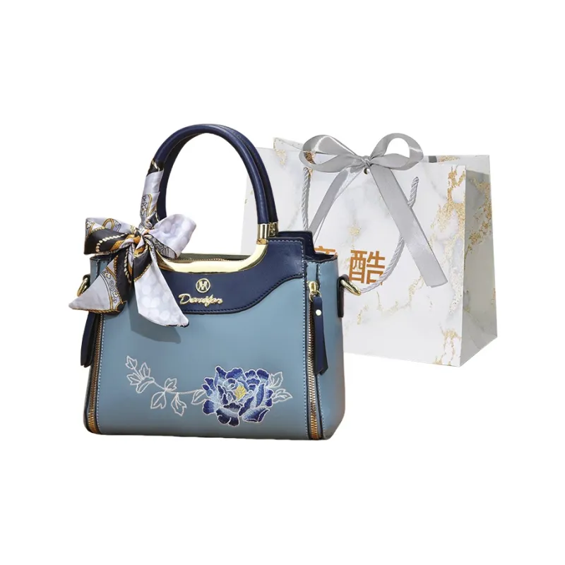 Cool Leather Handbag Women's Multicolor-5
