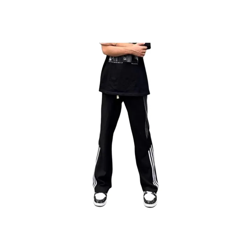 DUATOGE Casual Pants Men Black -0