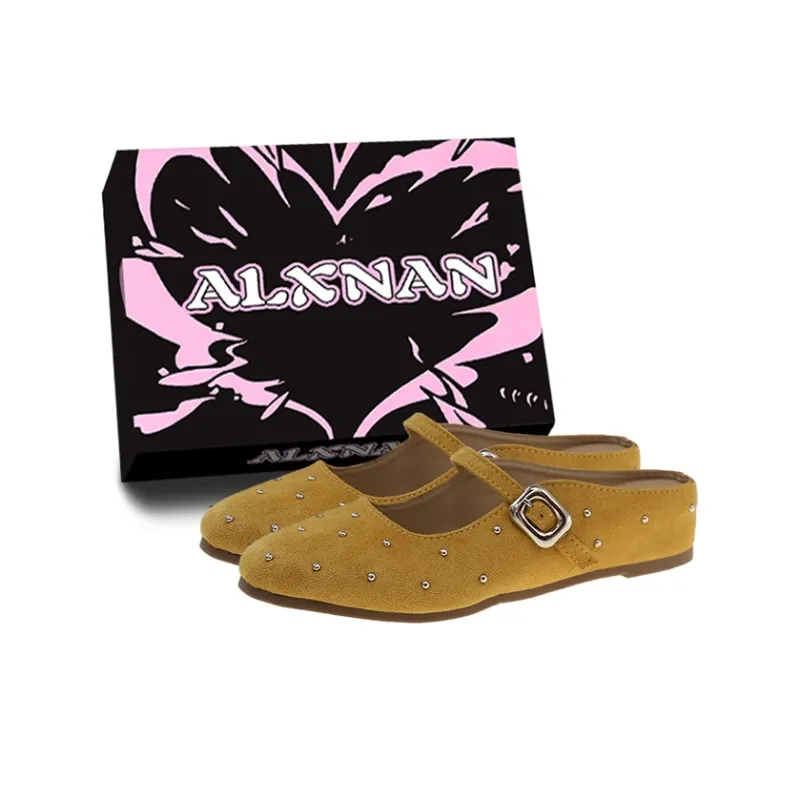 Alxnan Odor Resistant, Abrasion Resistant Closed Toe Slippers Women's-23