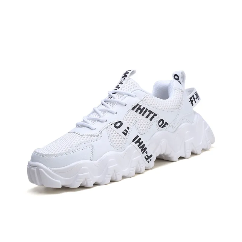 TELENT Abrasion Resistant Shock Absorbers Low Top Chunky Sneakers Unisex-5