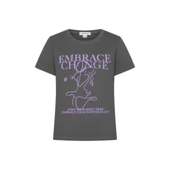 URBAN REVIVO T Shirts Women's Dark Gray