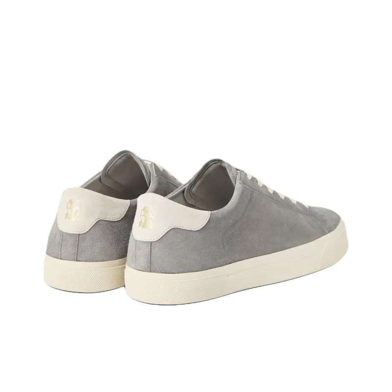 Brunello Cucinelli Low Top Skateboard Shoes Men's Gray-3