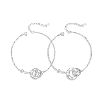 Yab S925 Silver Bracelets Unisex