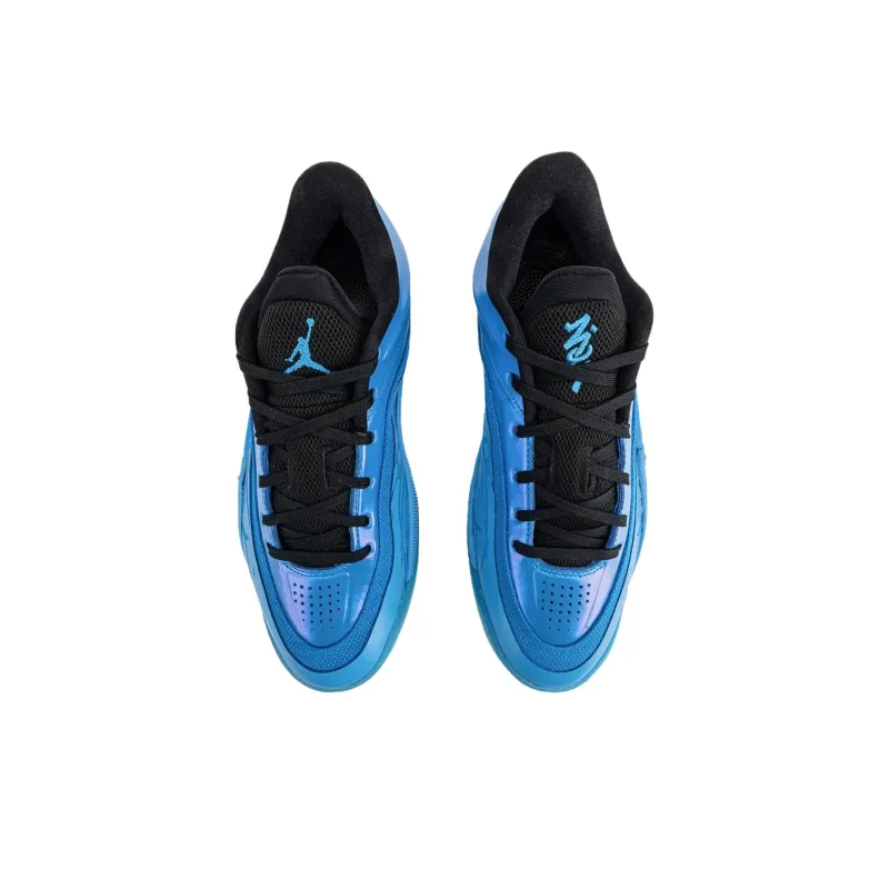 Jordan Zion 4 Low Top Basketball Shoes Men's Blue-4