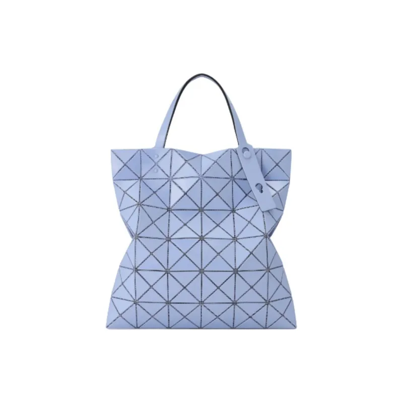 ISSEY MIYAKE PVC Tote Bag, Shopping Bag, One Shoulder Handbag Women's Light Blue-0
