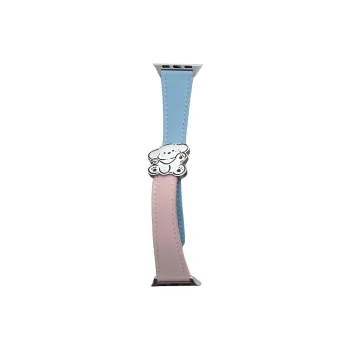 KVZUVUU Apple Compatibility Watch Band Cowhide Leather Material