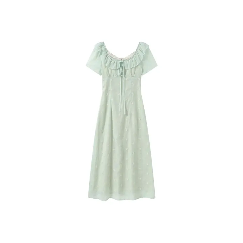 GULIANFEI Short Sleeved Dress Women's-0