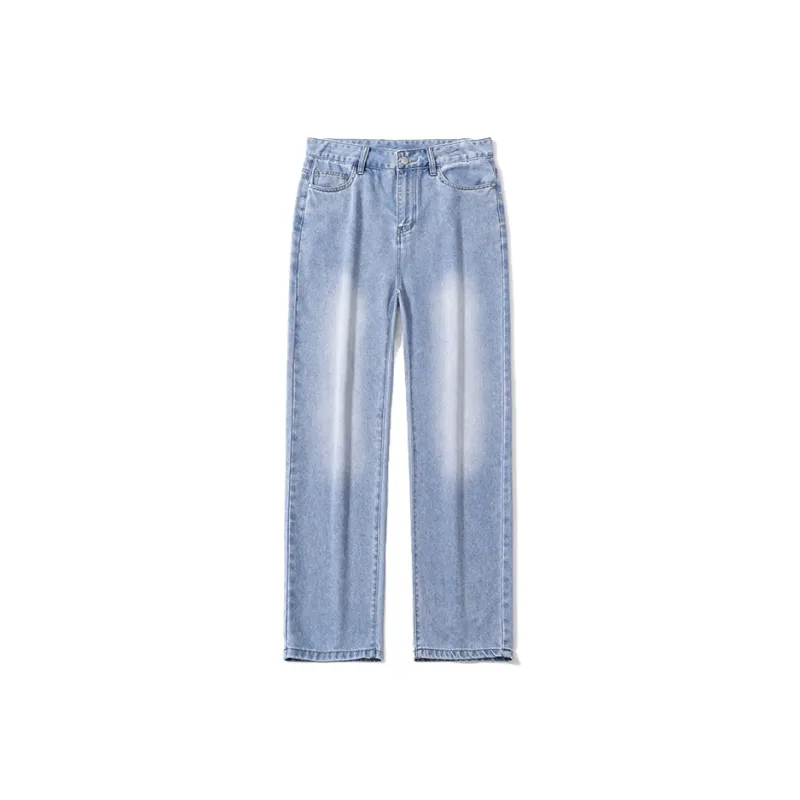 Go it alone Jeans Unisex Light Blue-0