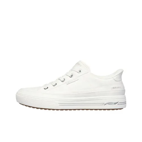 Skechers Arch Fit Arcade   See Ya There Low Top Casual Shoes Women's White
