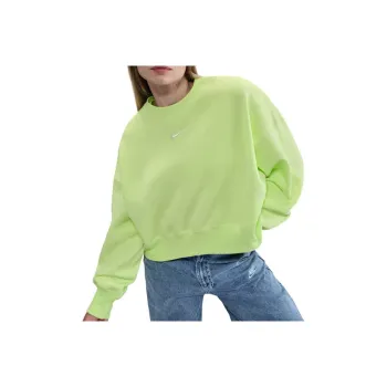 Nike Sportswear Phoenix FleeceSwoosh Sweatshirt Women's Lime