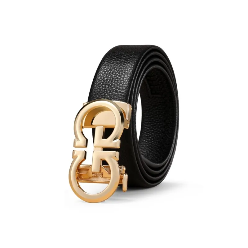 Cheekkiss Cow Leather Belts Men's 3.5cm-6