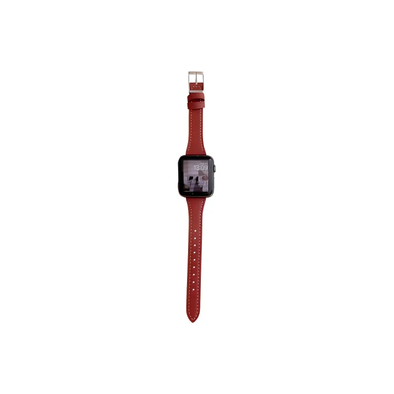 KVZUVUU Apple Compatibility Watch Band Leather-14