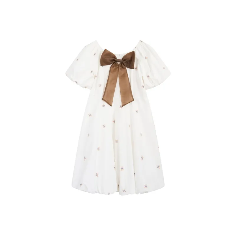 ZIHAN Short Sleeved Dress Women's-5