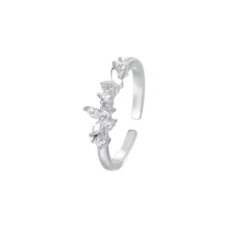 NIANNIANXI S925 Silver Rings Women's-0