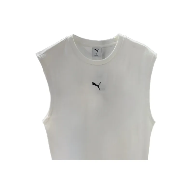 PUMA Tank Tops Men White-1