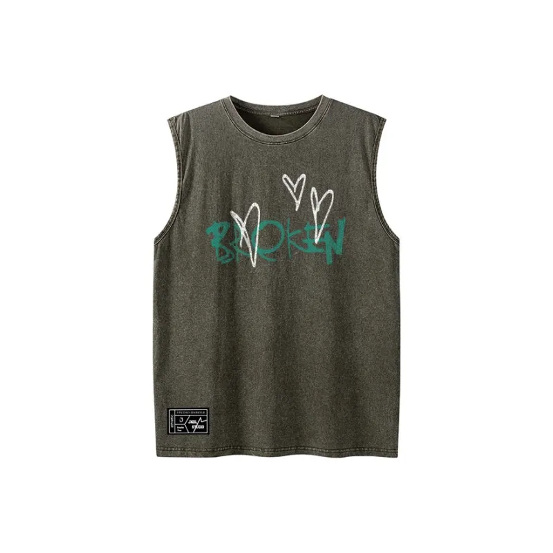 JINBEILE Tank Tops Unisex-12