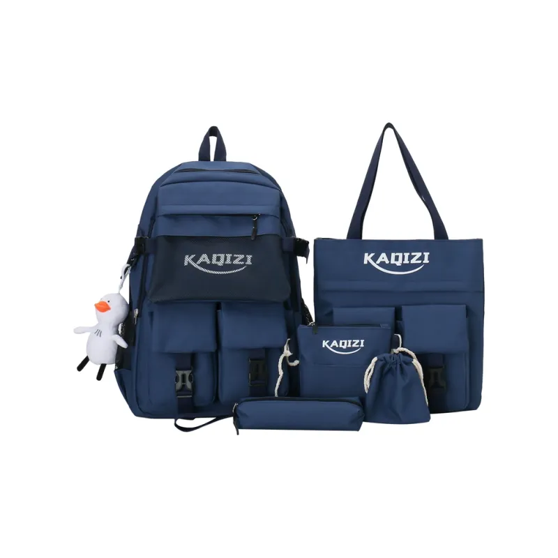 BRABOSTON Canvas Combo Set Unisex Blue/Black/Red/White/Navy Blue-24