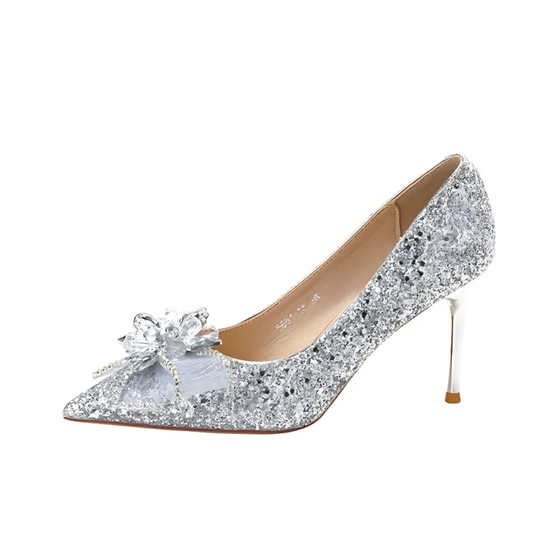 GOSO High Heels Women's Champagne-5