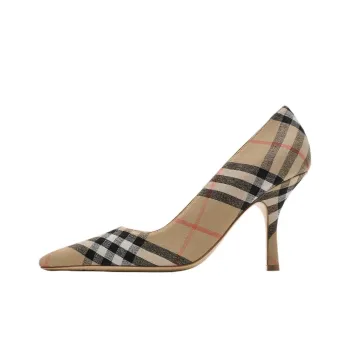 Burberry Slim Heel High Heels 9cm Women's Sand
