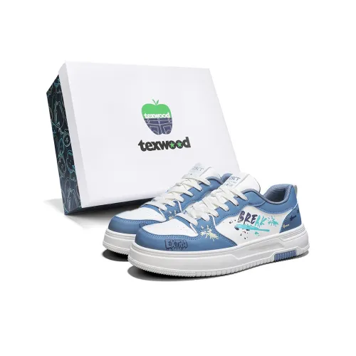 TEXWOOD Slip Resistant, Impact Resistant, Balanced, Lightweight Low Top Skateboard Shoes Men's