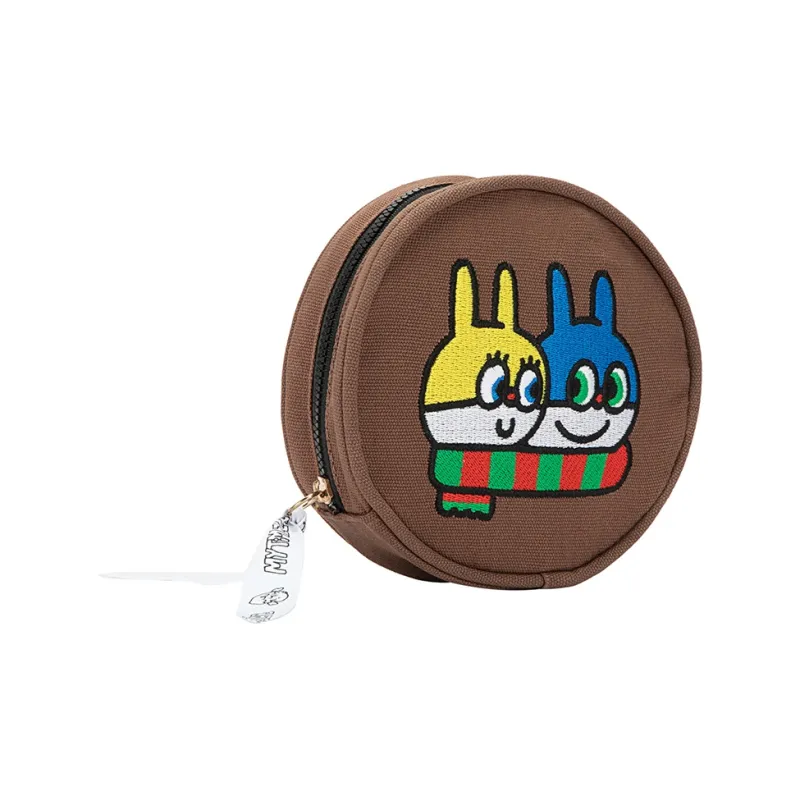 MYTIMELAB Cotton Round Bag Coin Purse Tubas Unisex Multicolor-6