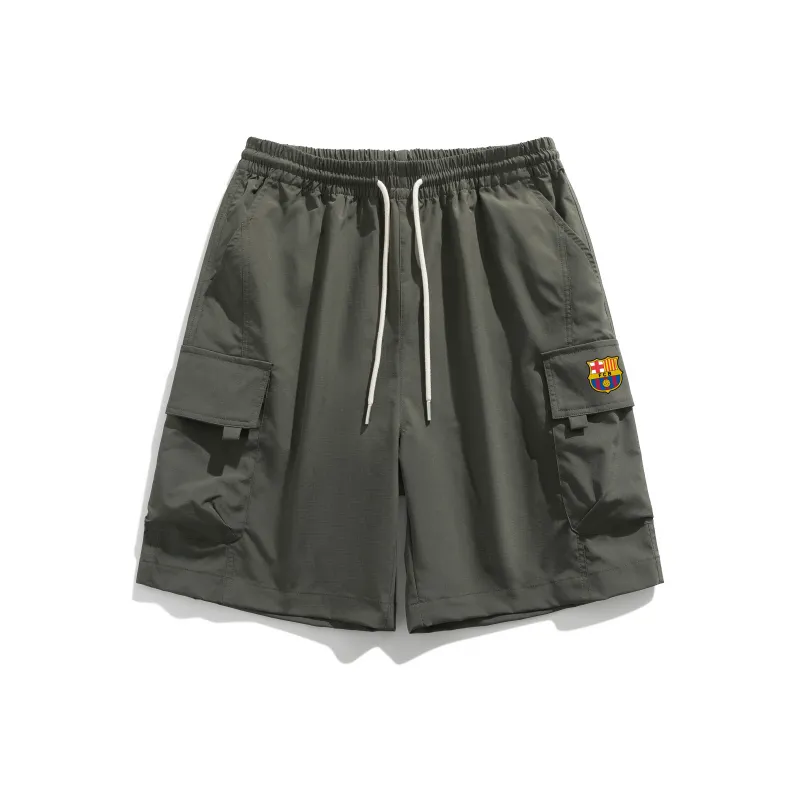 FCB ARCELONA Cargo Shorts Unisex-4