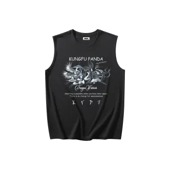 Kung Fu Panda Tank Tops Unisex