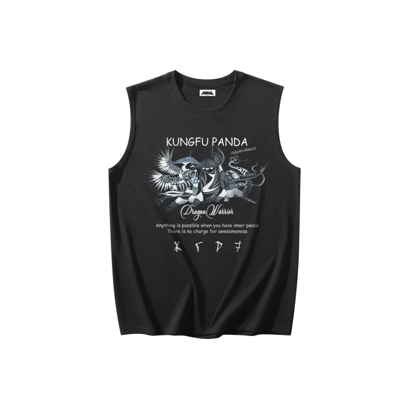 Kung Fu Panda Tank Tops Unisex-0