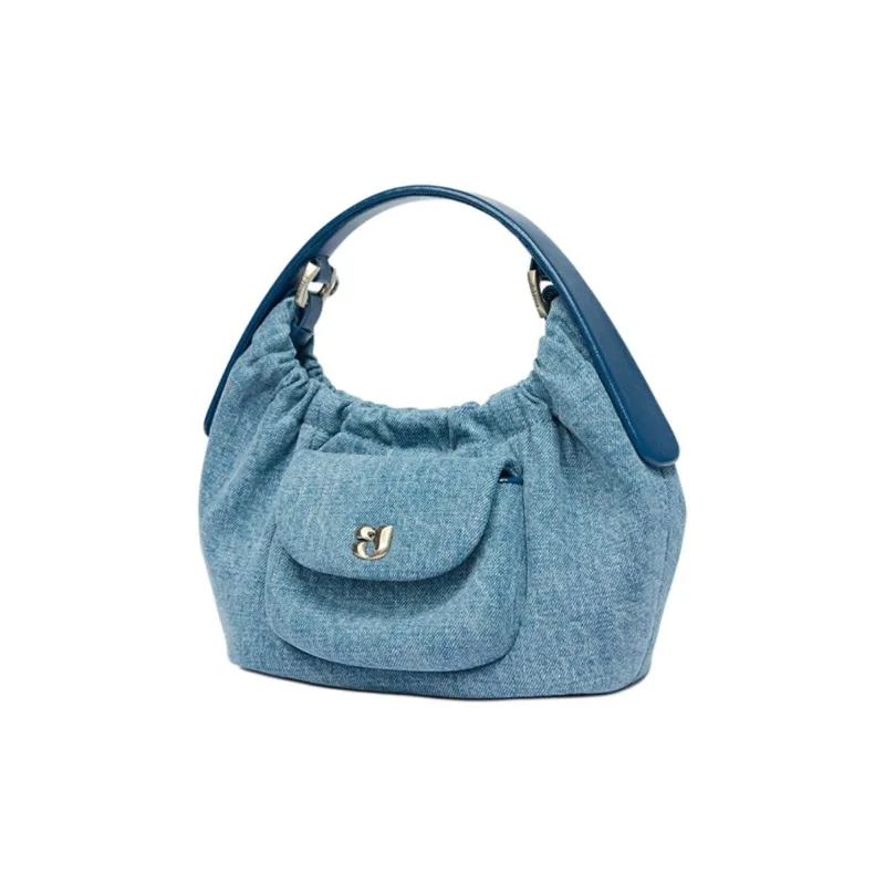 KUNOGIGI Fabric Handbag Women's Denim Blue-0