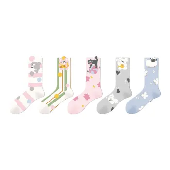 Gentle Welcome Mid Calf Socks Women's 5 Pack