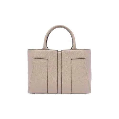 Elisabetta Franchi Synthetic Material Tote Bag, Shopping Bag, Handbag Medium Size Women's Taupe