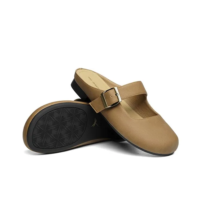RED DRAGONFLY Slip Resistant Abrasion Resistant Closed Toe Slippers Women's-10