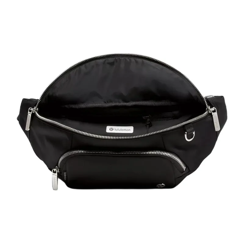 Lululemon Everywhere Nylon Sling Bag, Fanny Pack Extra Large Unisex Black-2