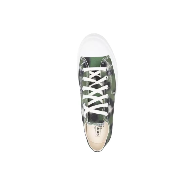 Converse x KENZO Chuck 70 Low Top Canvas Shoes Men's Green-4