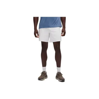 Lululemon Pace Breaker Lined Sports Shorts 7' Men's White