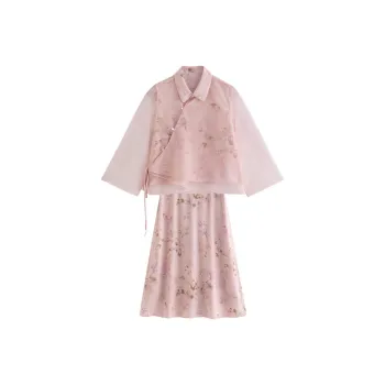 Inman Two Piece Skirt Sets Women's Pink Purple