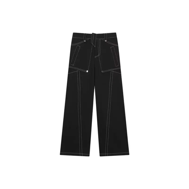 HKRXEC Jeans Men Black-0