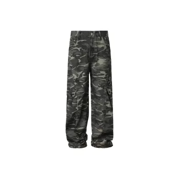 SOSTINE Cargo Pants Unisex Camouflage