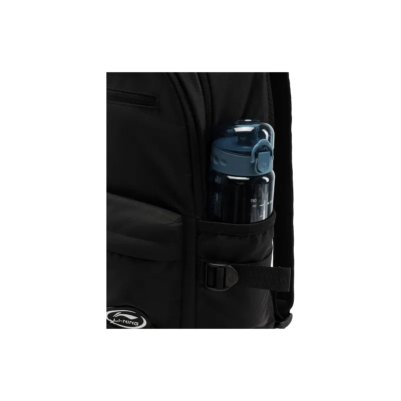 LiNing Polyester Backpack Unisex Black-9