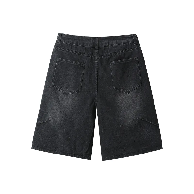 Journey To The West Denim Shorts Unisex-3