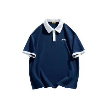 Jeep Short Sleeved Polo Shirt Men's