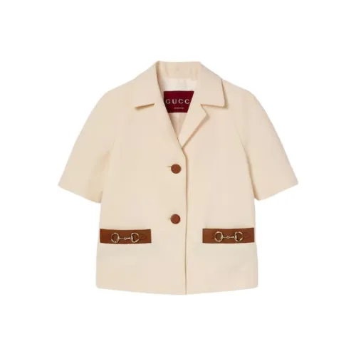 GUCCI FW25 Jackets & Coats Women's Ivory