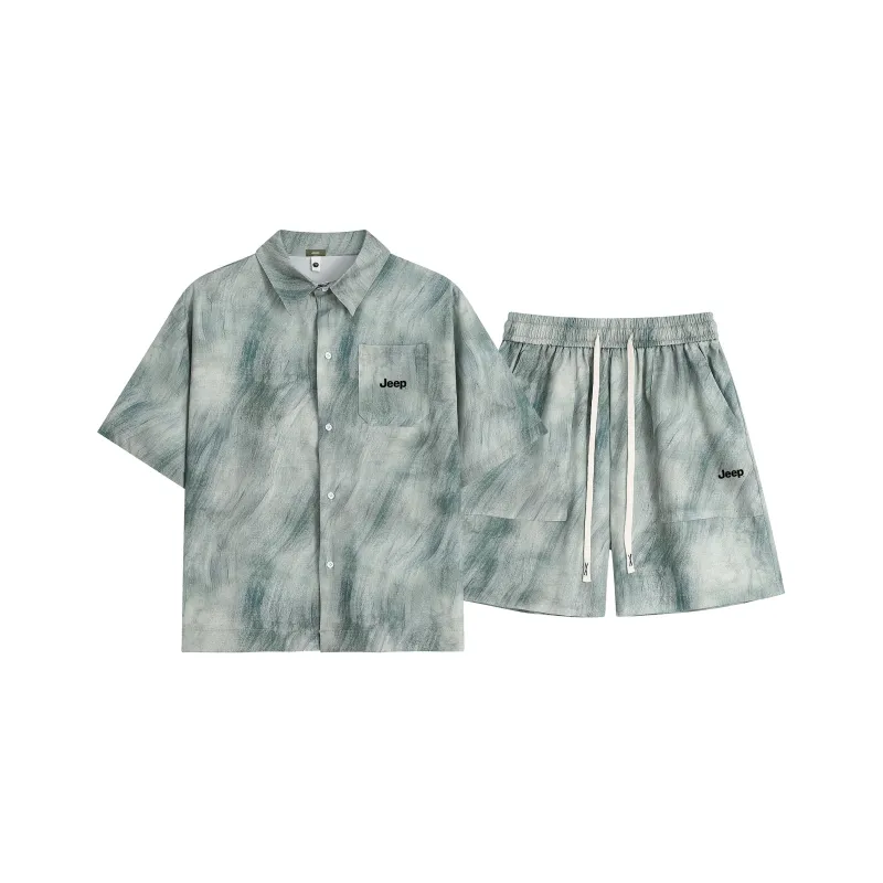 Jeep Casual Sportswear Unisex Two Piece Set-3