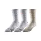 3 Pack (White Blue+White Orange+Beige)