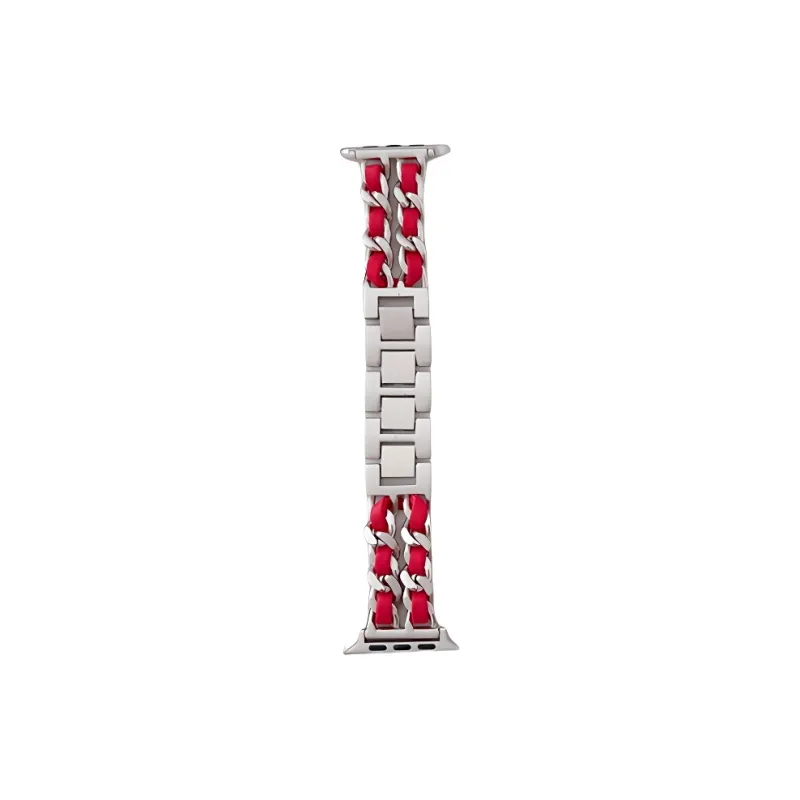 KVZUVUU Apple Compatibility Watch Band Metal-6